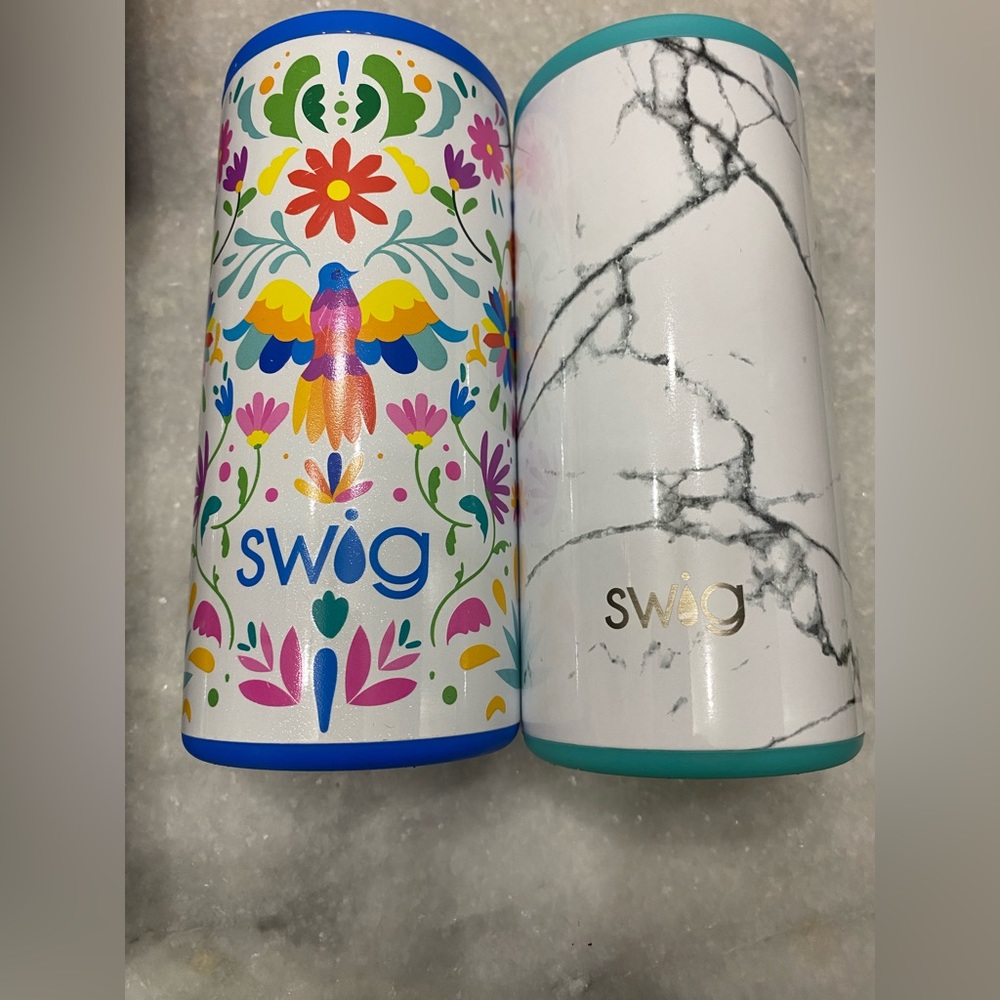 swig life skinny can cooler bundle